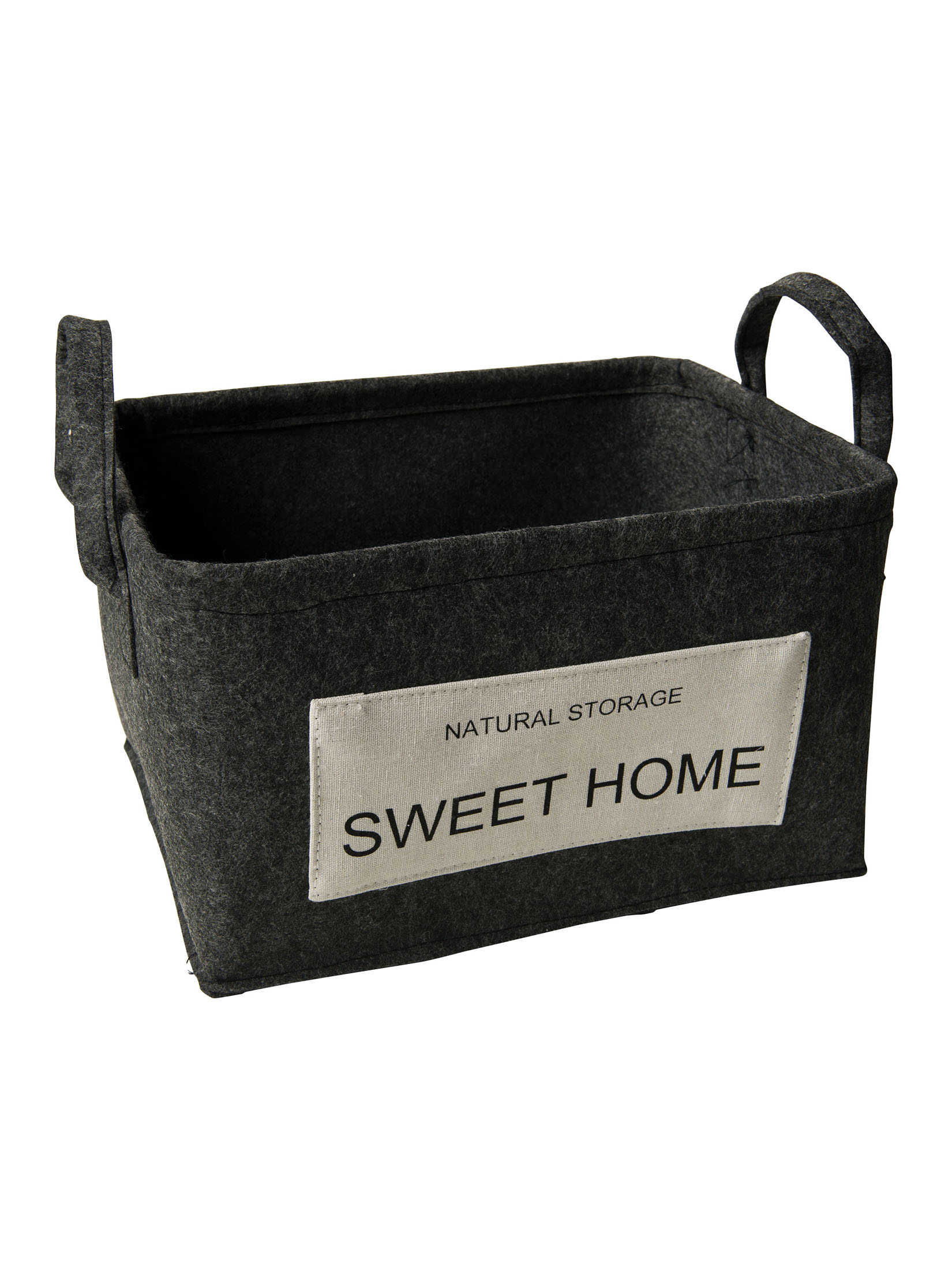Sweet Home Korb, Dunkelgrau