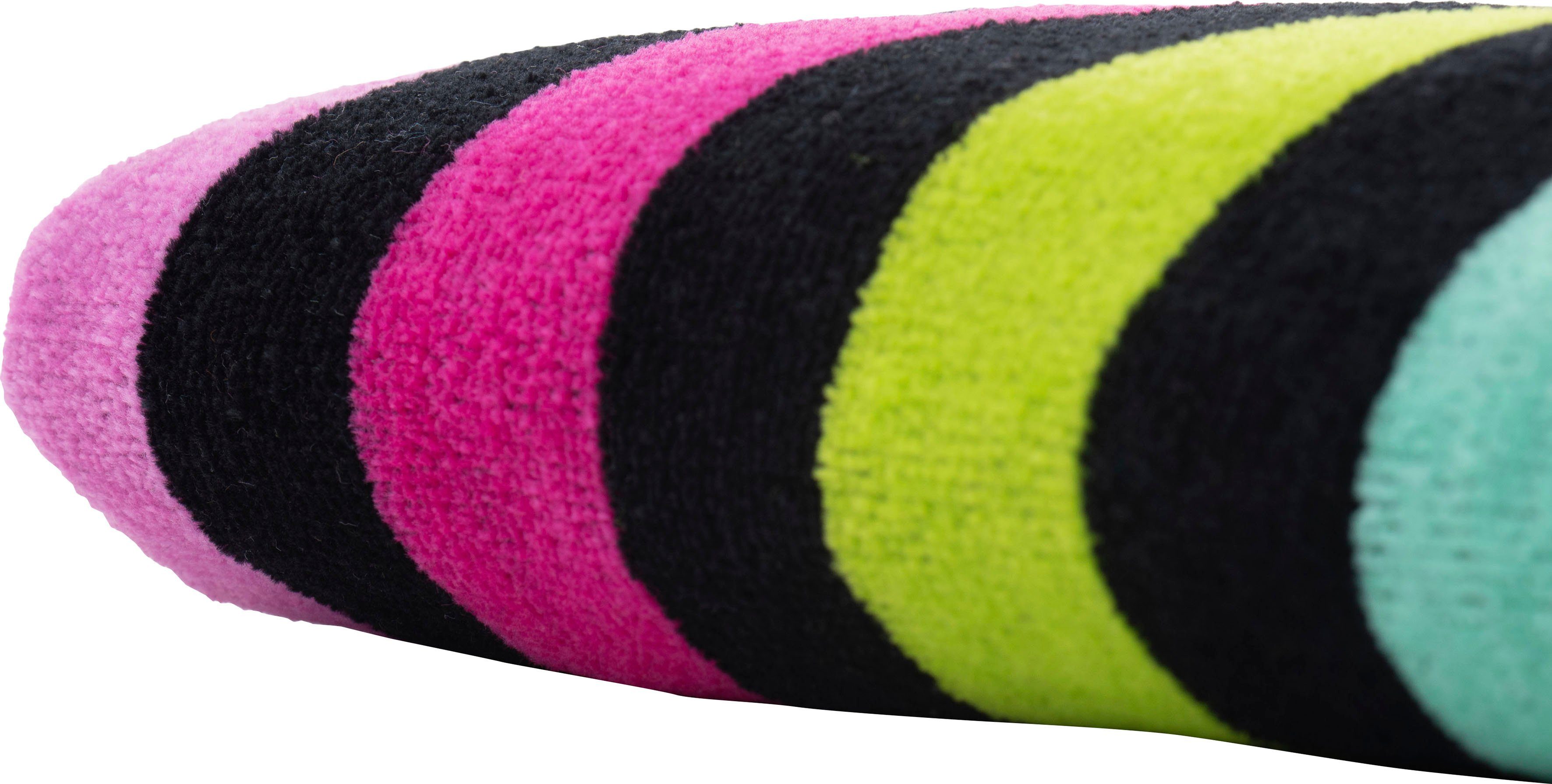 Gözze Strandtuch Streifen 4, Jacquard-Velours (1-St), Badetuch, modern gestreift, reine Baumwolle