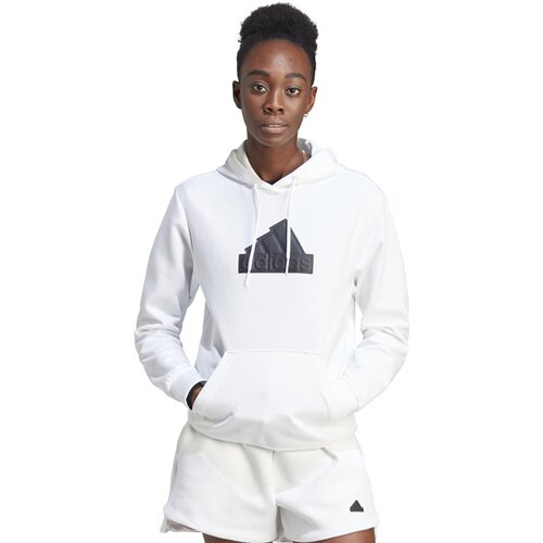 DAMEN KAPUZENSWEAT FUTURE ICONS BADGE OF SPORT BOMBER