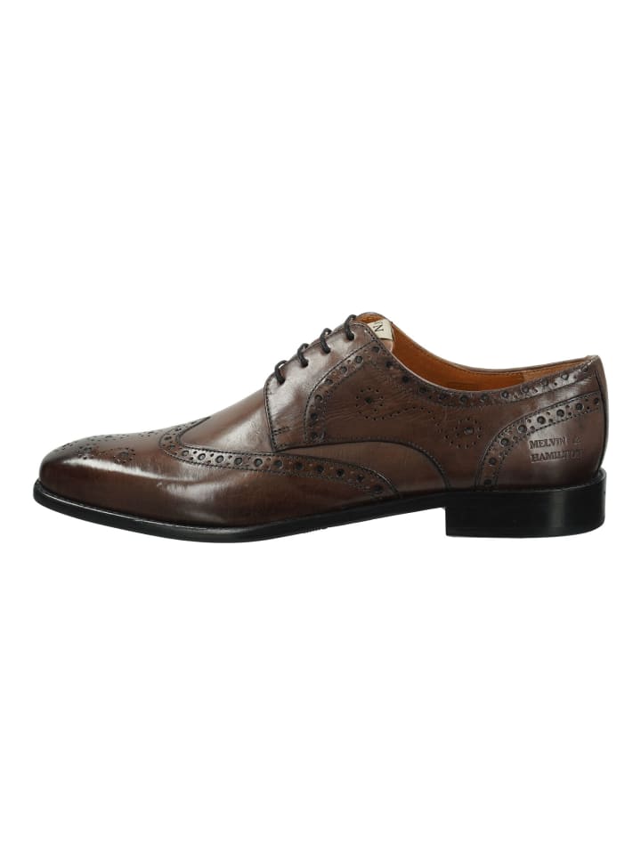 MELVIN & HAMILTON Businessschuhe in Grau günstig kaufen