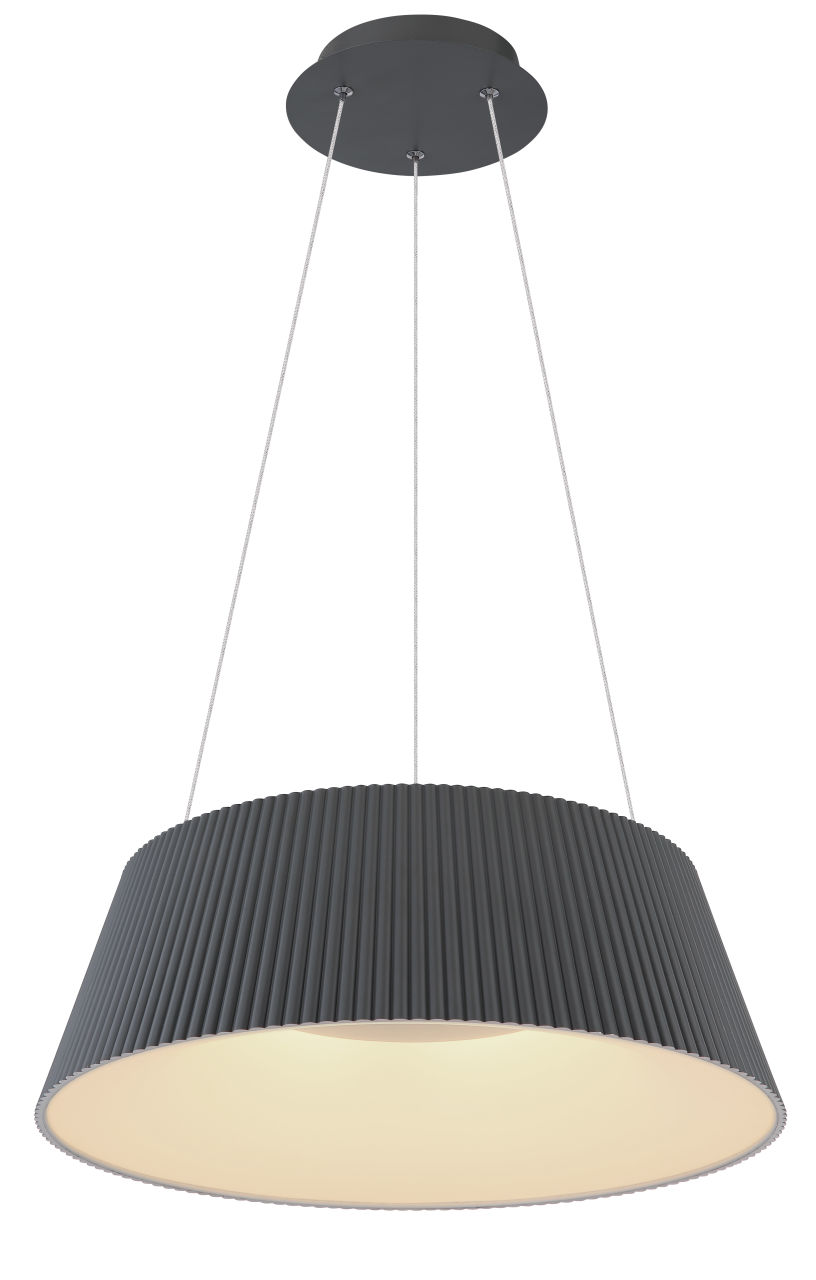 Globo Lighting - CROTONE - Hängeleuchte Metall anthrazit, LED