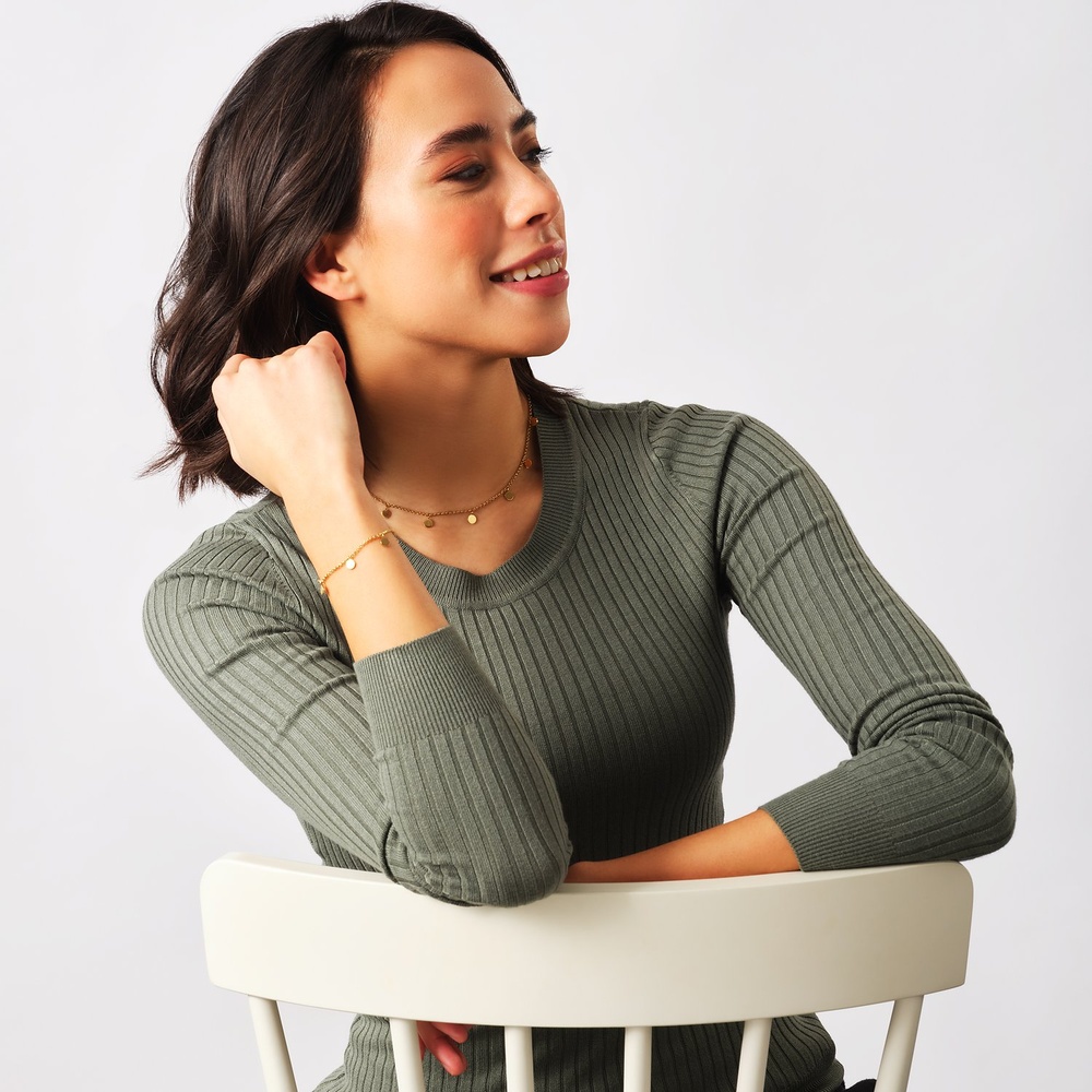 Esprit Chaînette Acier inoxydable collier
