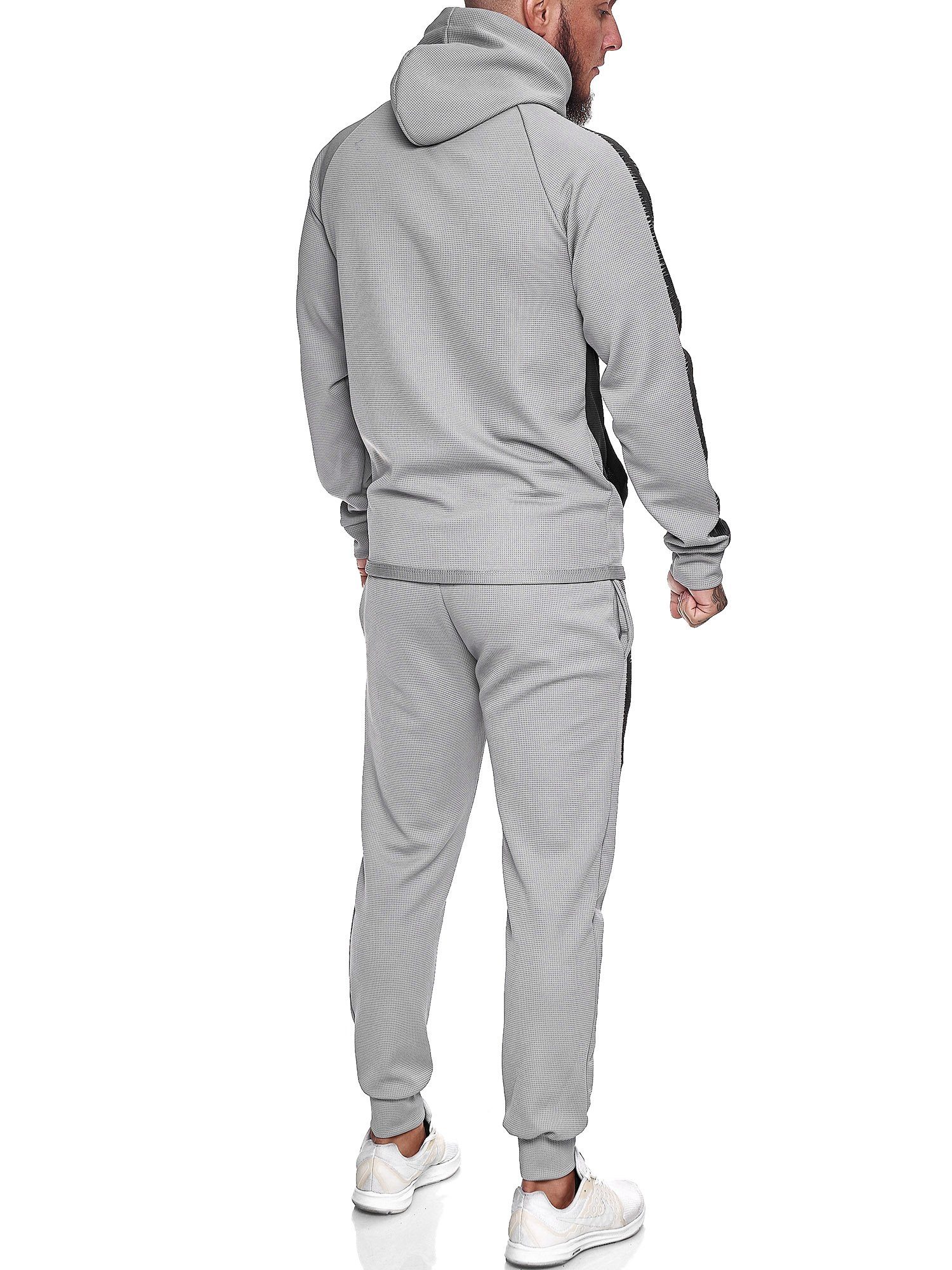 Code47 Jogginganzug Code47 Herren Jogginganzug Sportanzug Modell 1053 (Sportanzug Trainingsanzug Fitnessanzug, 2-tlg)