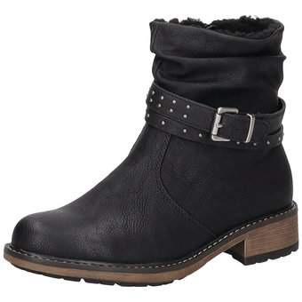 Barbarella Stiefelette in schwarz