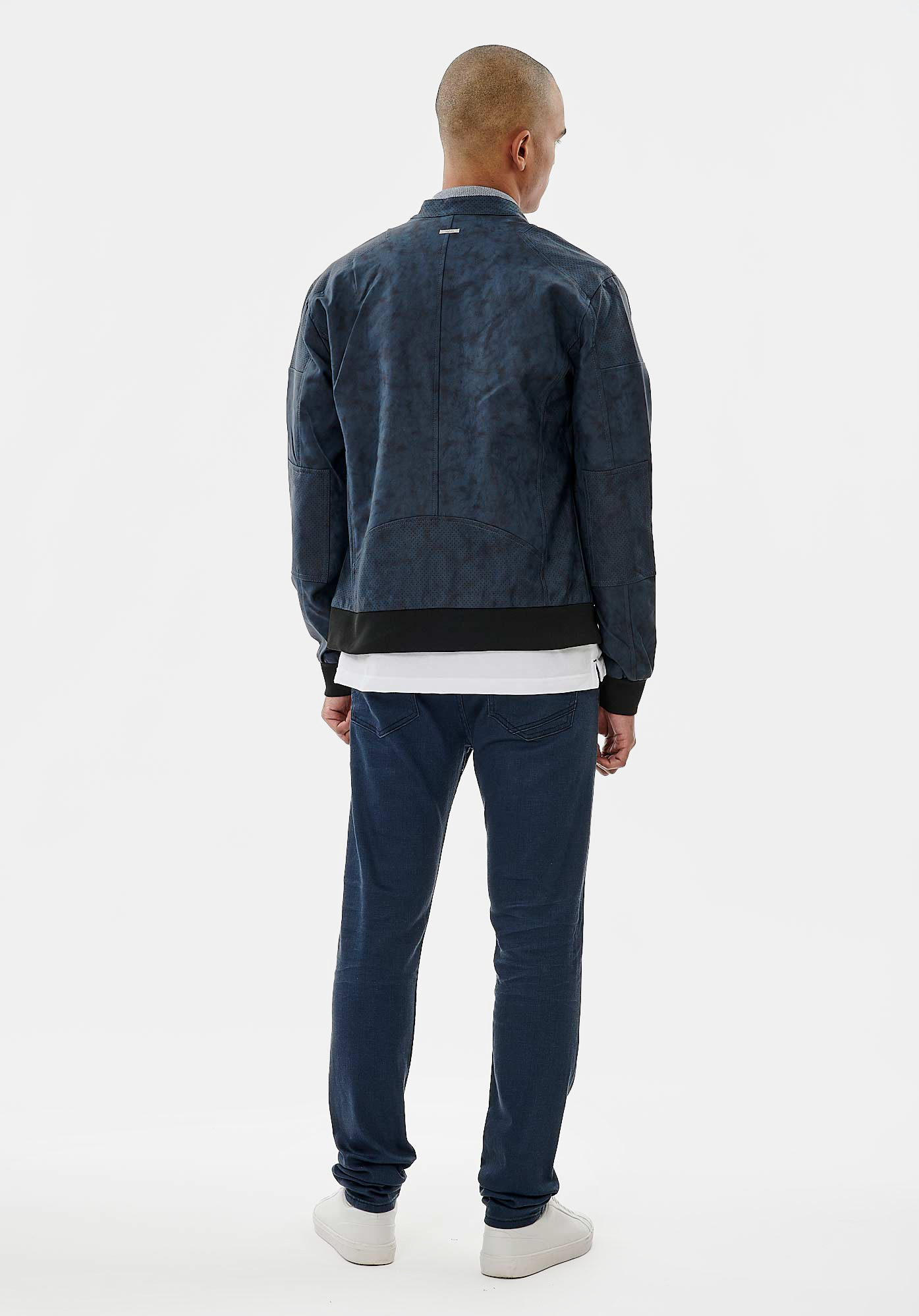 NINO   Blouson bleu Homme