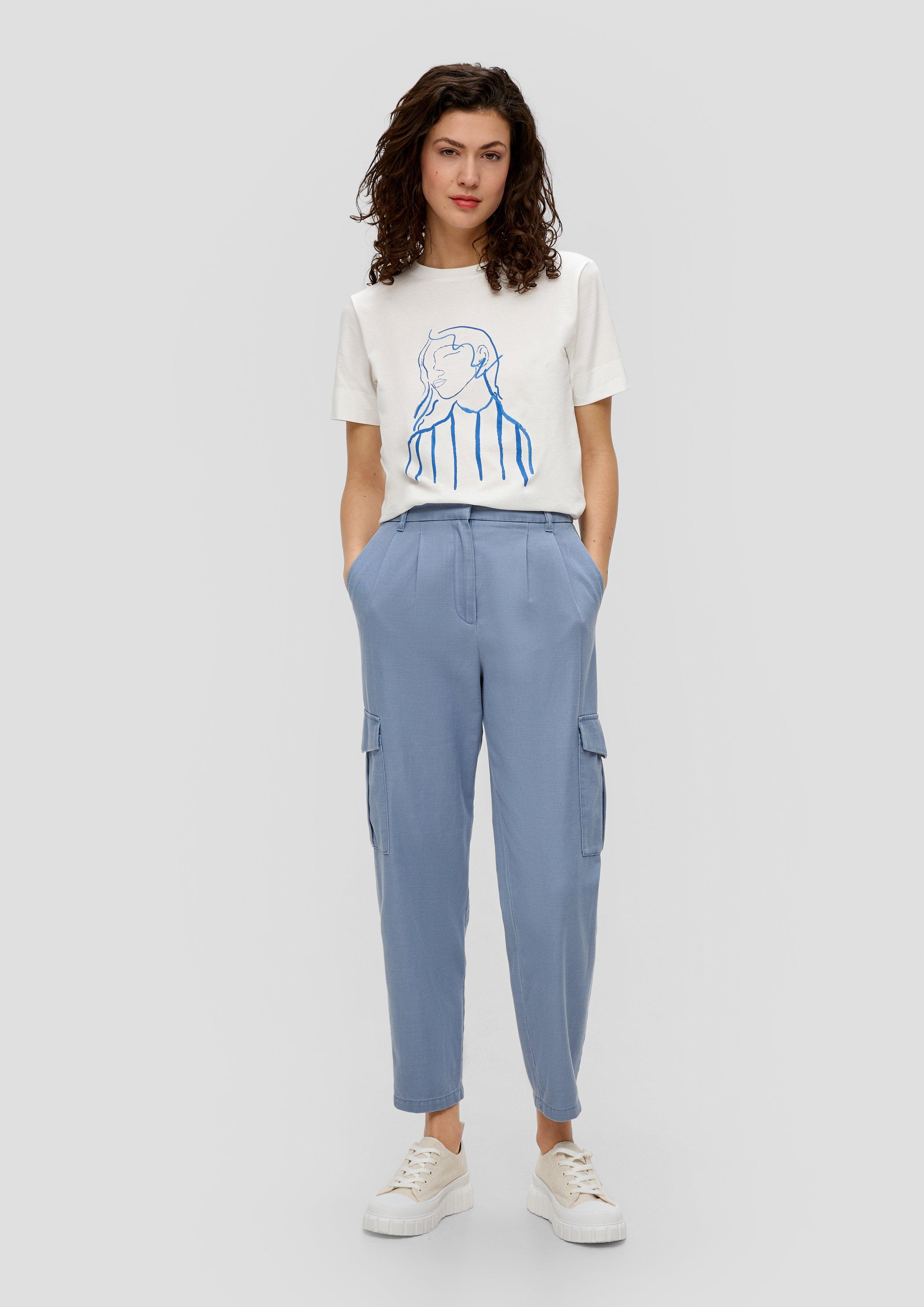 Relaxed: Cargohose aus Twill  2143811-5271