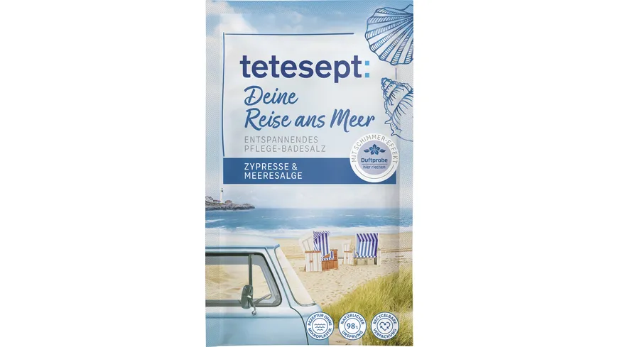 tetesept Badesalz Deine Reise ans Meer 60 g