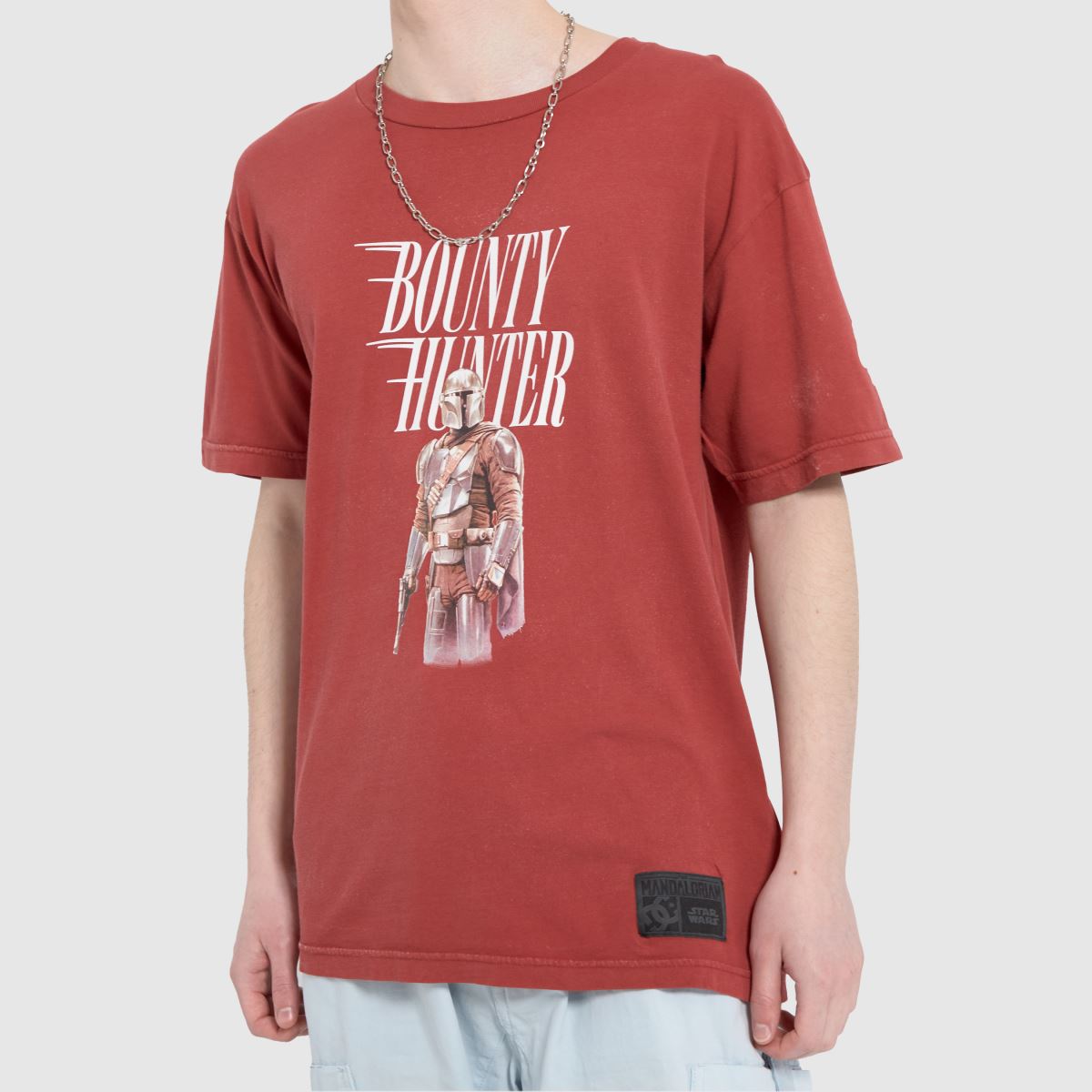 DC Star Wars Mandalorian – Röd t-shirt