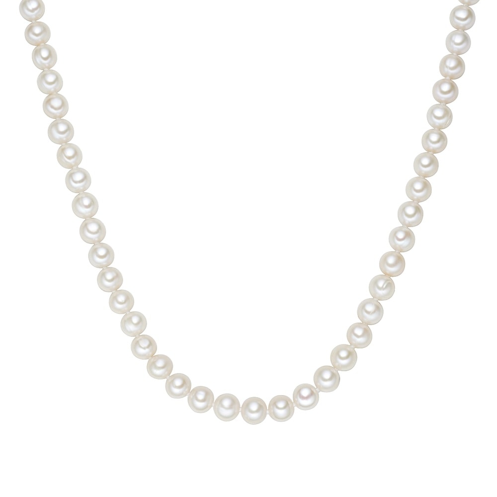 Valero Pearls Collier de perles Perle de culture d'eau douce Perle de culture d'eau douce en Bl collier