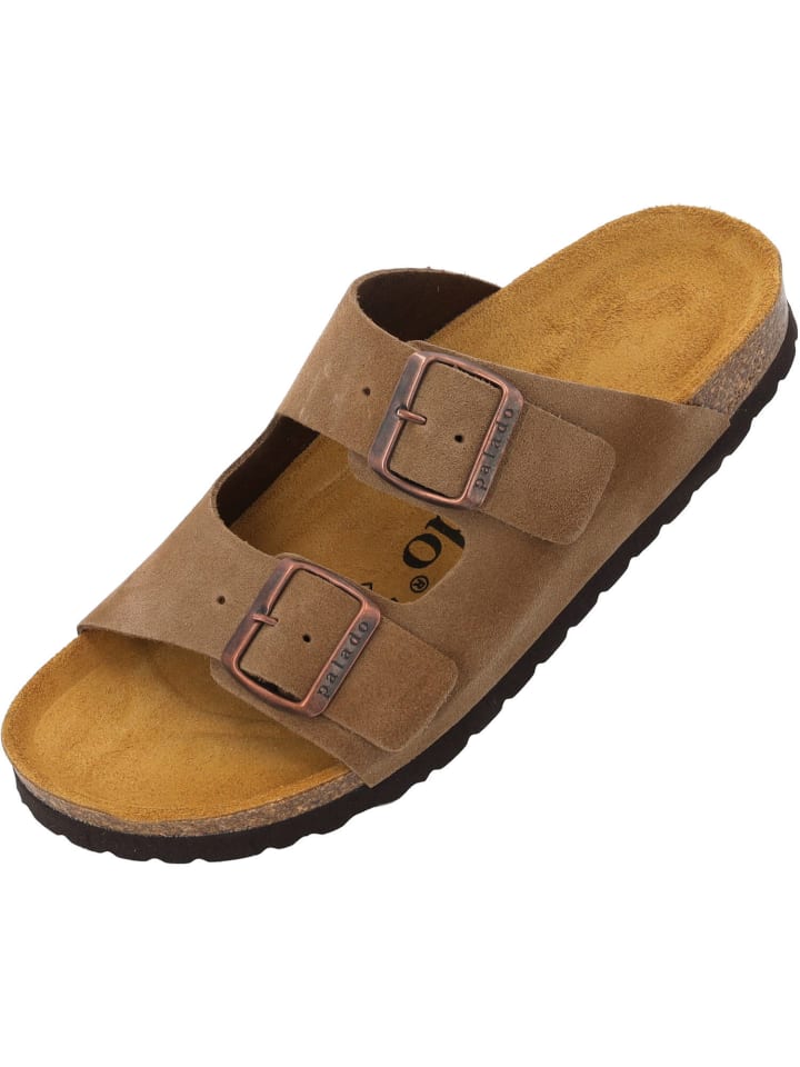 palado Pantoletten in hellbraun günstig kaufen