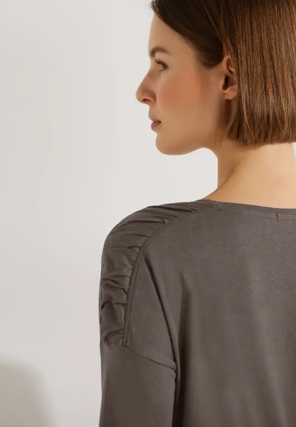 CECIL Shirt mit Smock Details