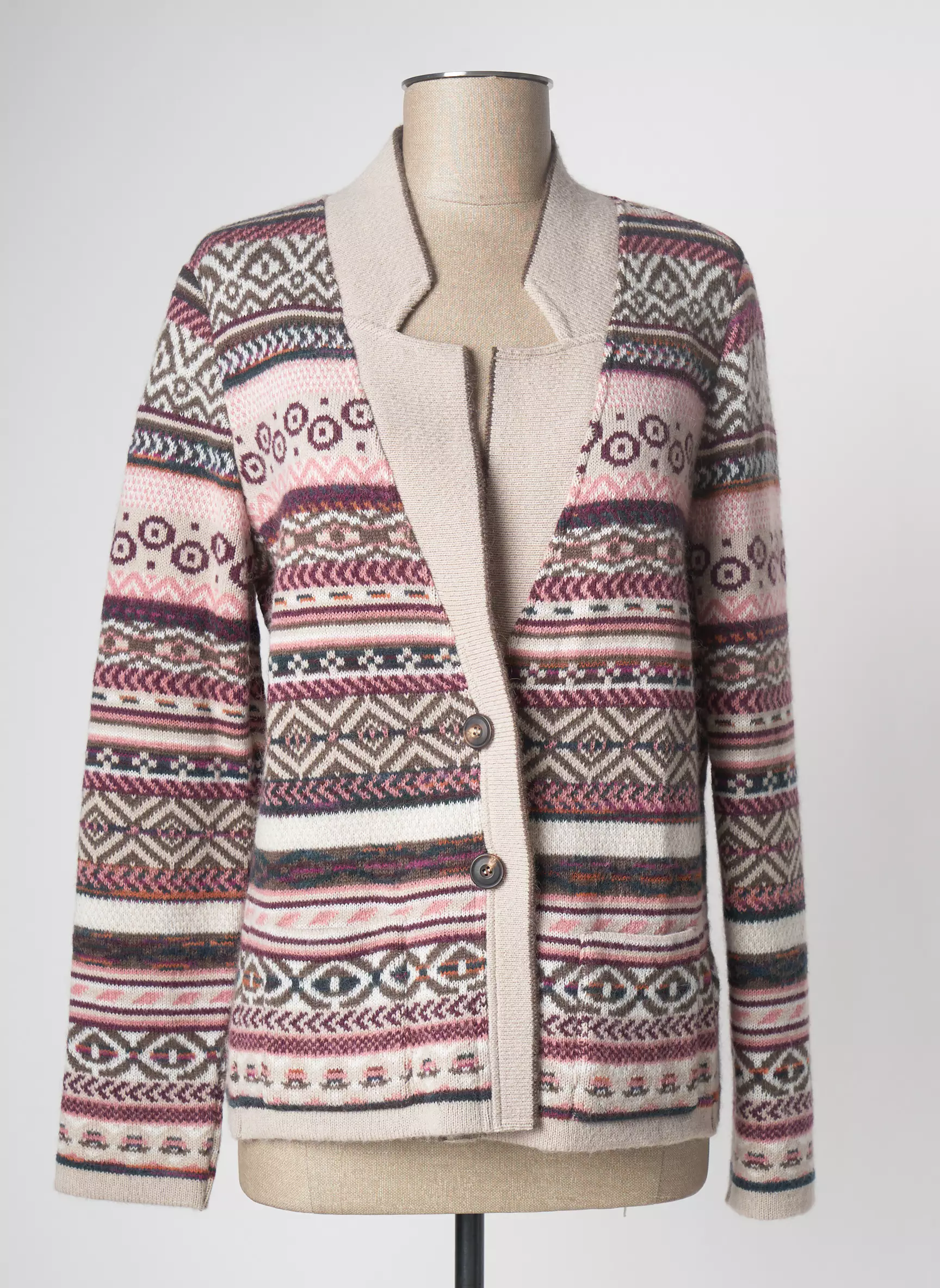 Devernois Cardigans Femme couleur beige
