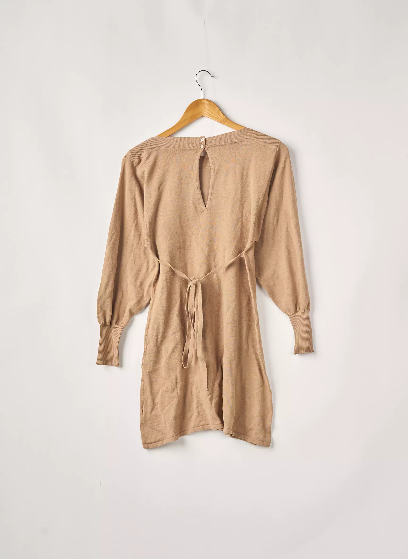 Sans Marque Robes Courtes Femme couleur beige