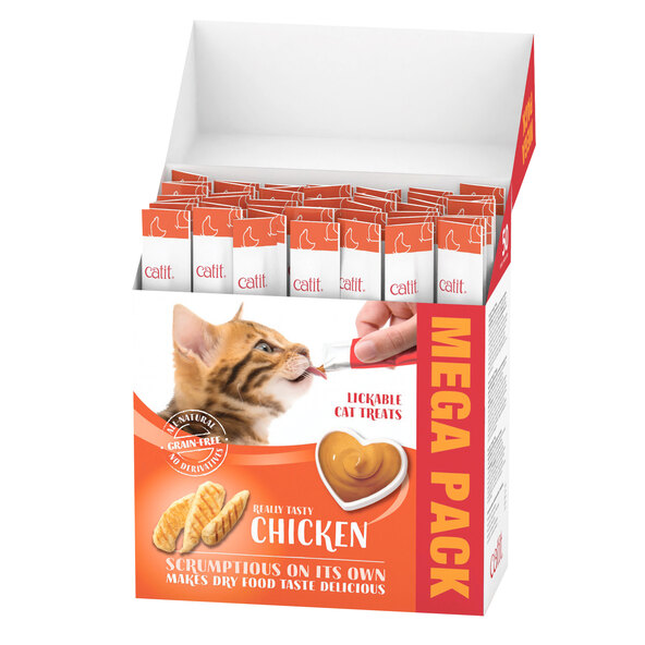 Katzensnack Creamy Huhn, 50 Stück