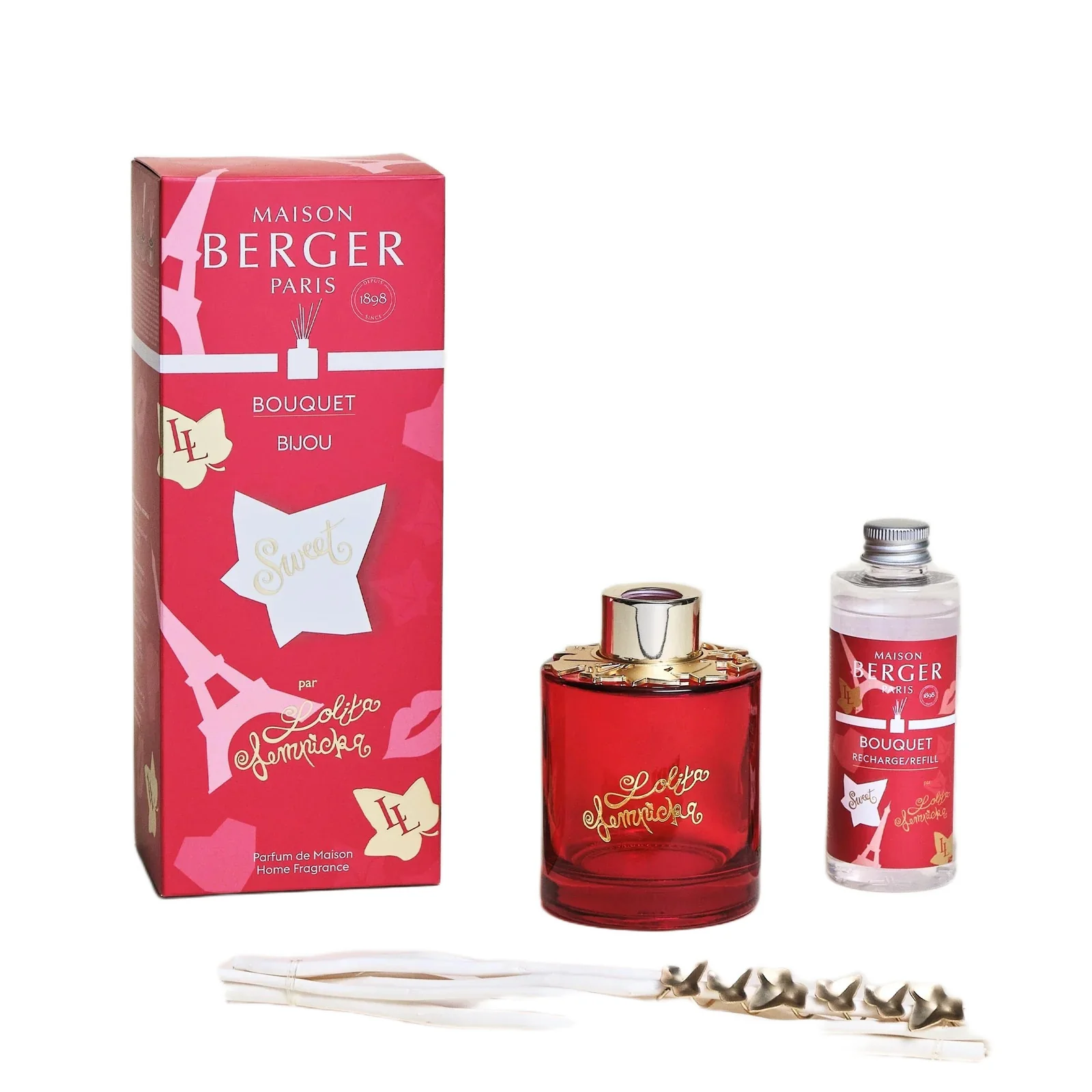 LOLITA LEMPICKA SWEET Fragrance Bouquet - Difusor e Refil - Difusor de Perfume