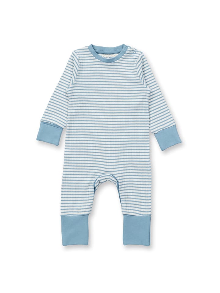 Sense Organics Bio Baby Strampler in hellem Denim blau-Weiß, Modell TONA günstig kaufen