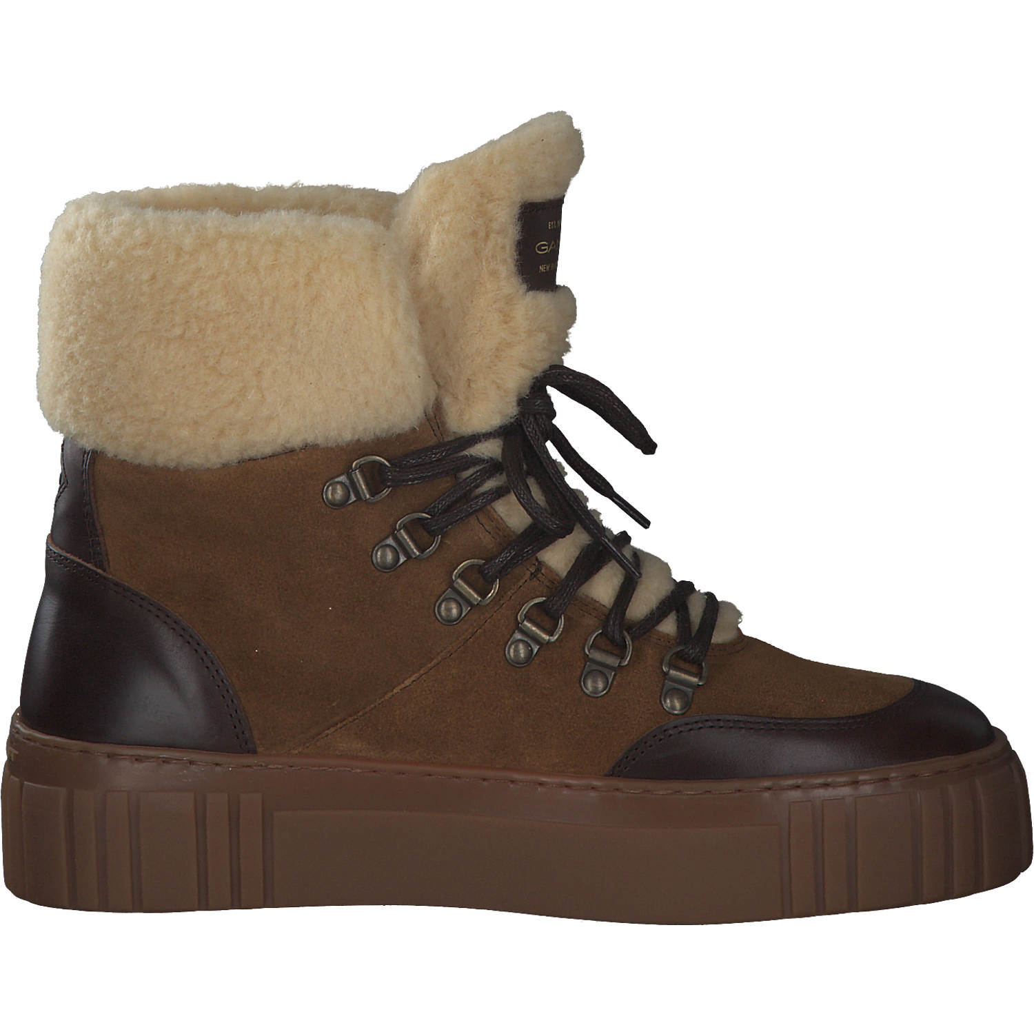 Gant Snowmont Mid 25541444, Winterstiefeletten, Damen, DARK BROWN