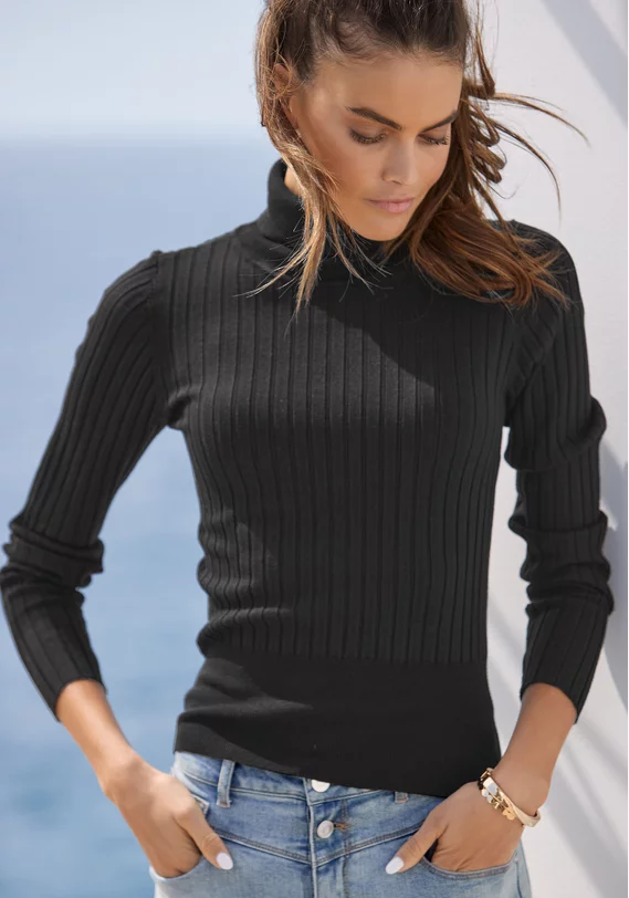 Rollkragenpullover