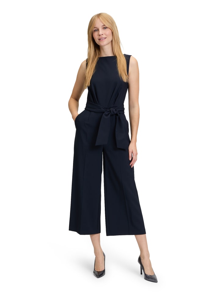 Betty Barclay Jumpsuit mit Eingrifftaschen in dunkelblau günstig kaufen
