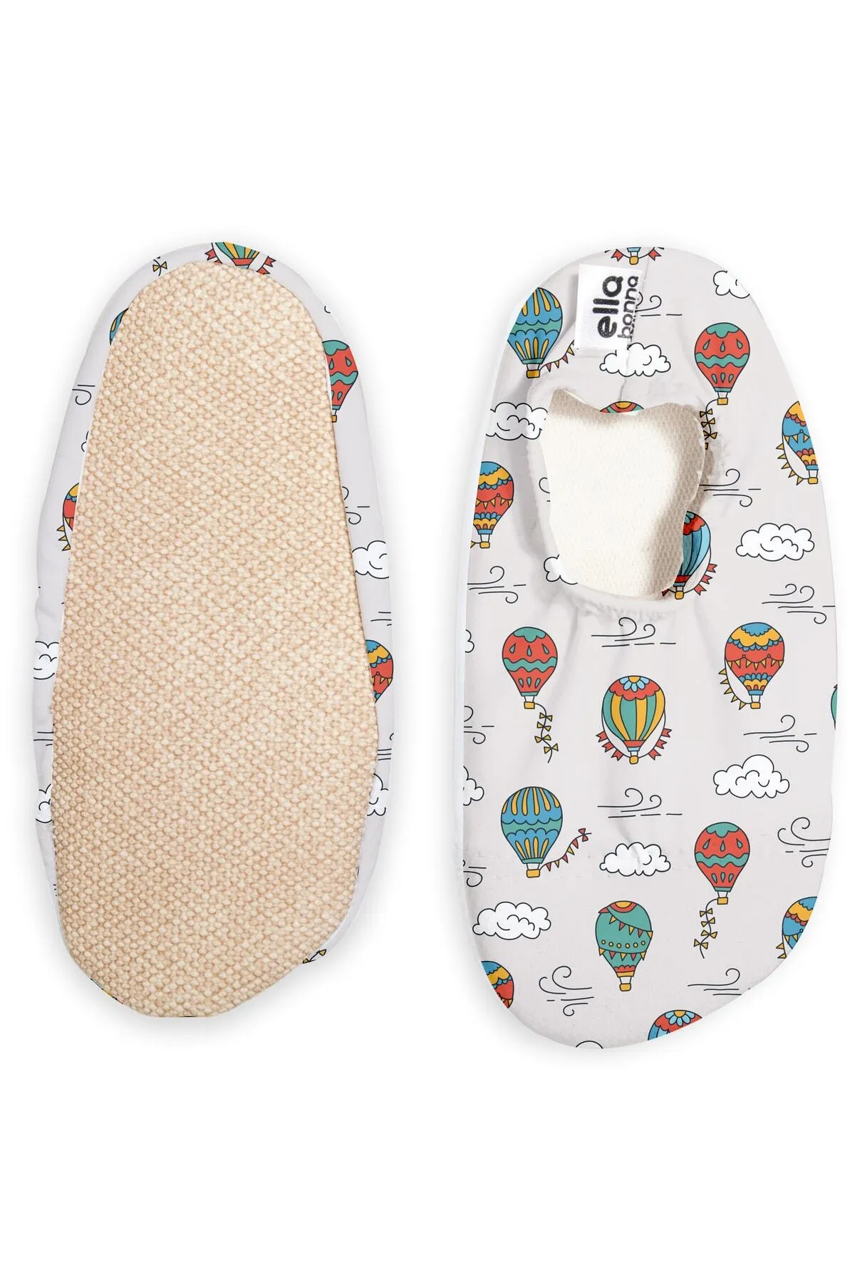 Ella Bonna  Rutschfeste Sohle, Unisex Baby, Kinder Badeschuhe, Poolschuhe, Cappadocia
