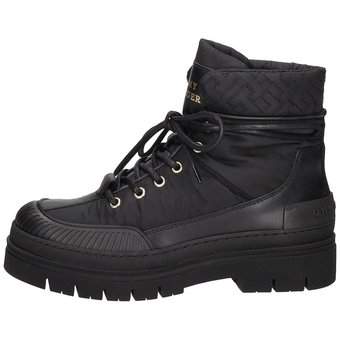 Tommy Hilfiger TH Monogram Outdoor Boot in schwarz