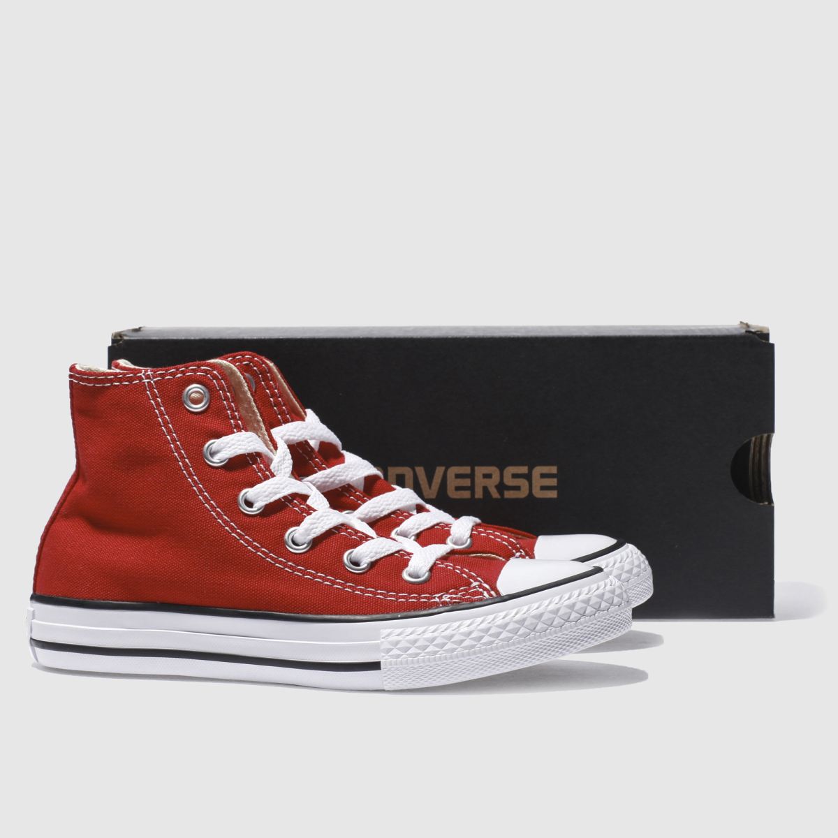Converse piros All Star Hi Junior tornacipő