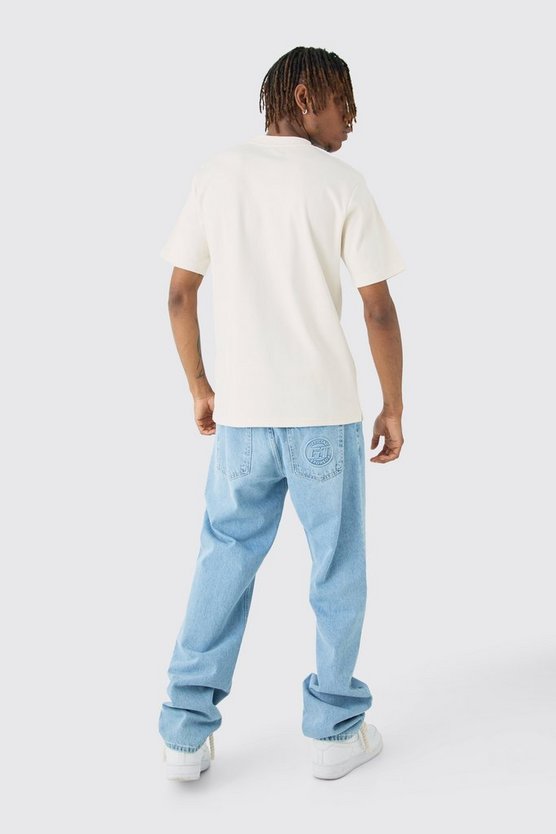 Tall Slim-Fit T-Shirt mit Print