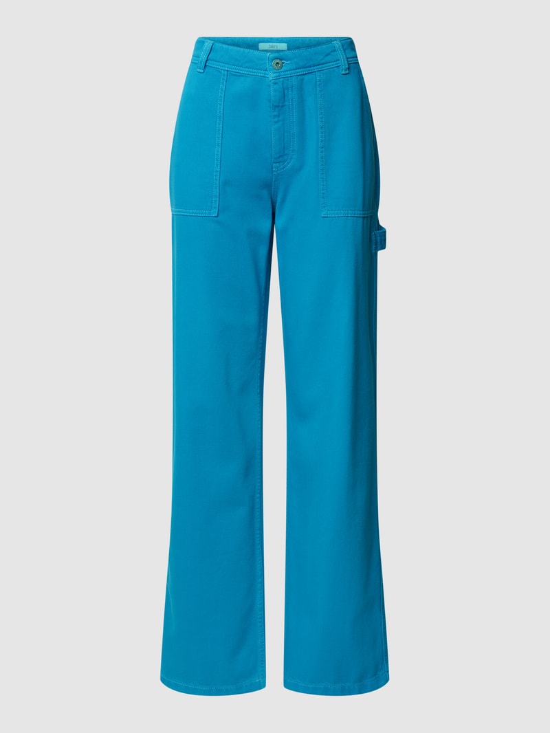 Bootcut Jeans im 5-Pocket-Design in blau