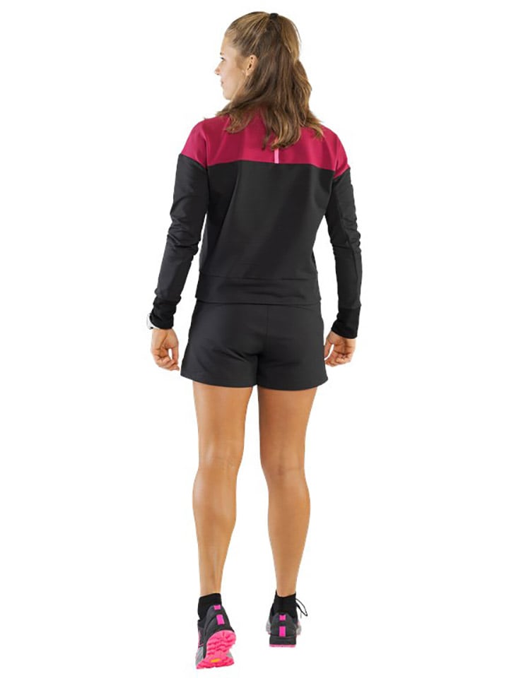 DYNAFIT Funktionslongsleeve in Schwarz/ Pflaume günstig kaufen