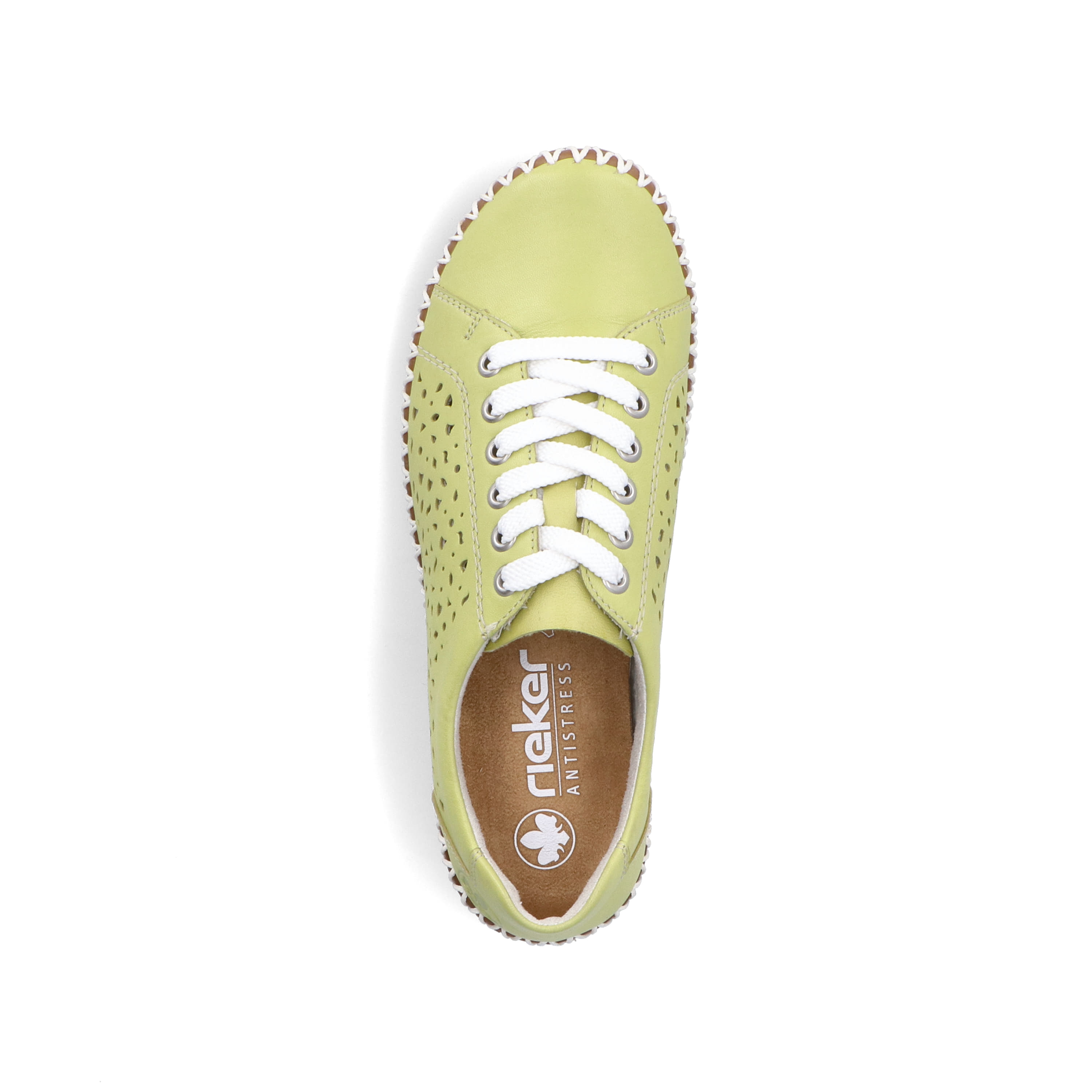 Rieker Damen Schnürschuhe hellgrün