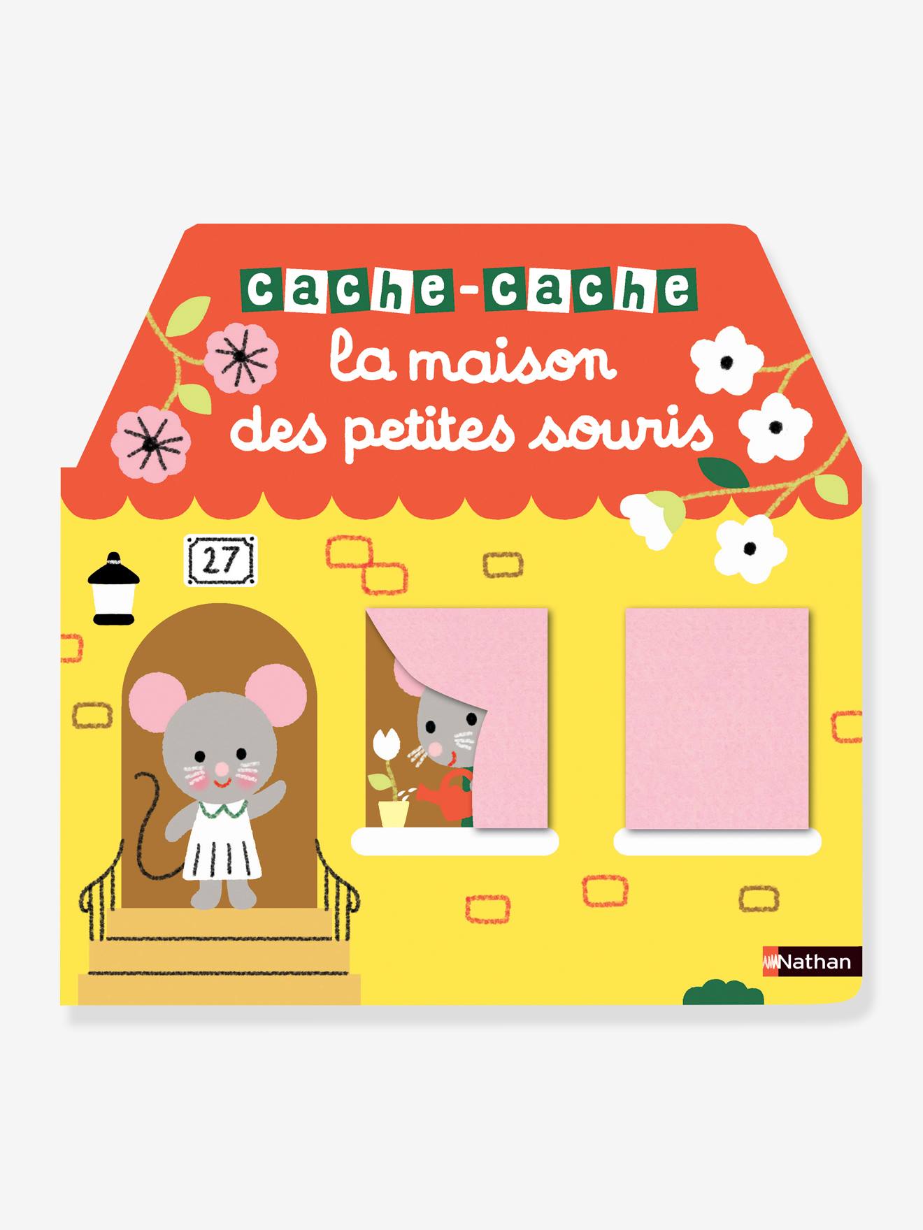 Cache-cache la maison des petites souris NATHAN multicolore