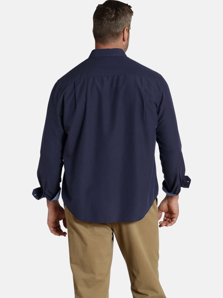 Charles Colby Hemd DUKE RYE in blau günstig kaufen
