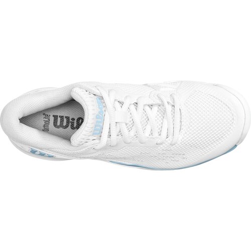 DAMEN TENNISOUTDOORSCHUHE RUSH PRO ACE W WH/WH/BABY BLUE