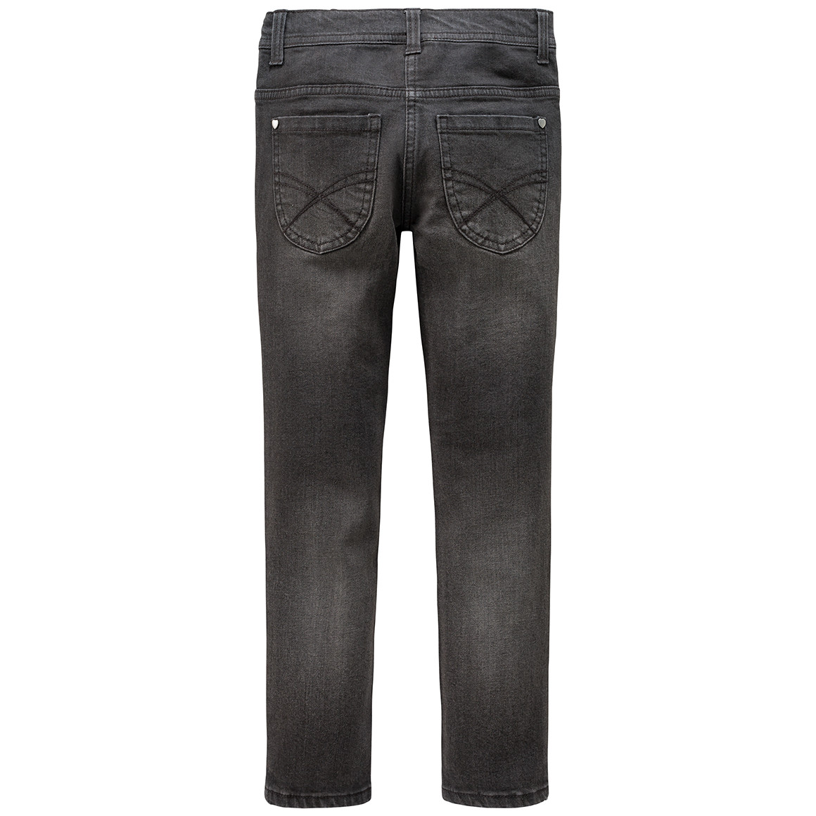 Mädchen Skinny-Jeans mit Used-Waschung