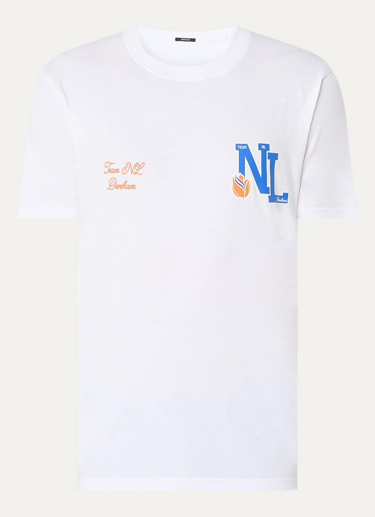 Denham T-shirt with logo and back print