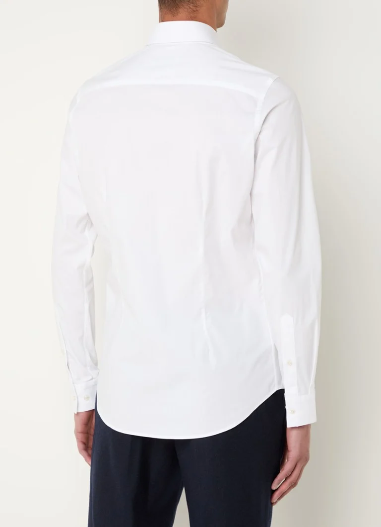 Camicia Profuomo extra slim fit con colletto all'italiana
