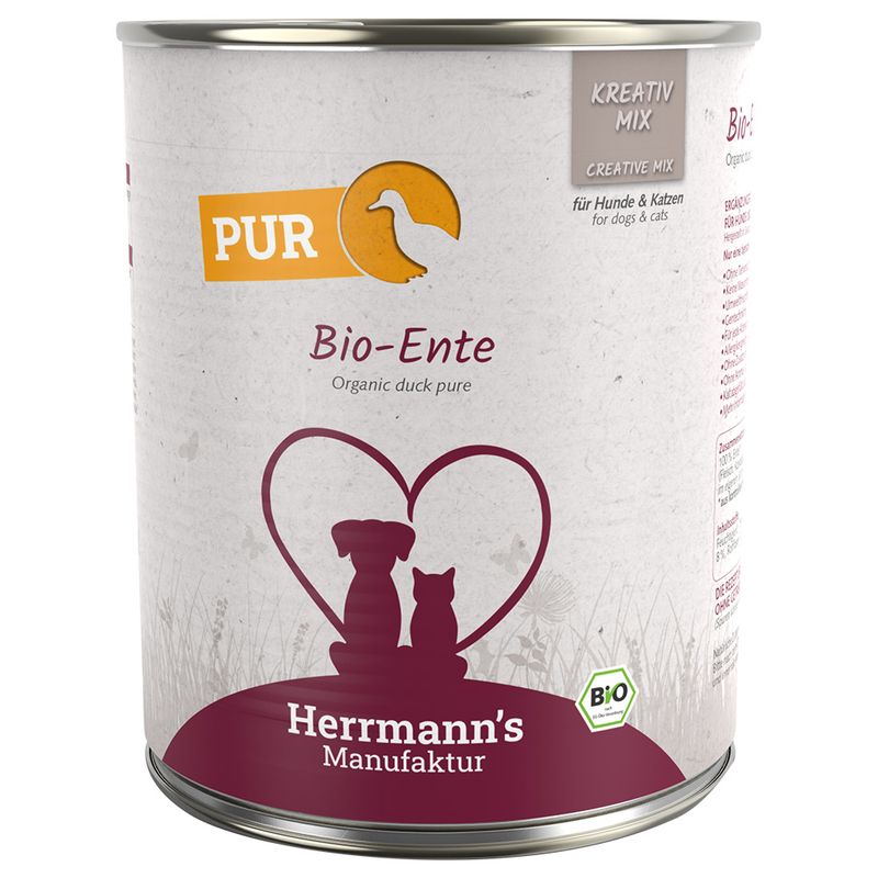 Sparpaket Herrmann´s Bio-Reinfleisch 24 x 800 g