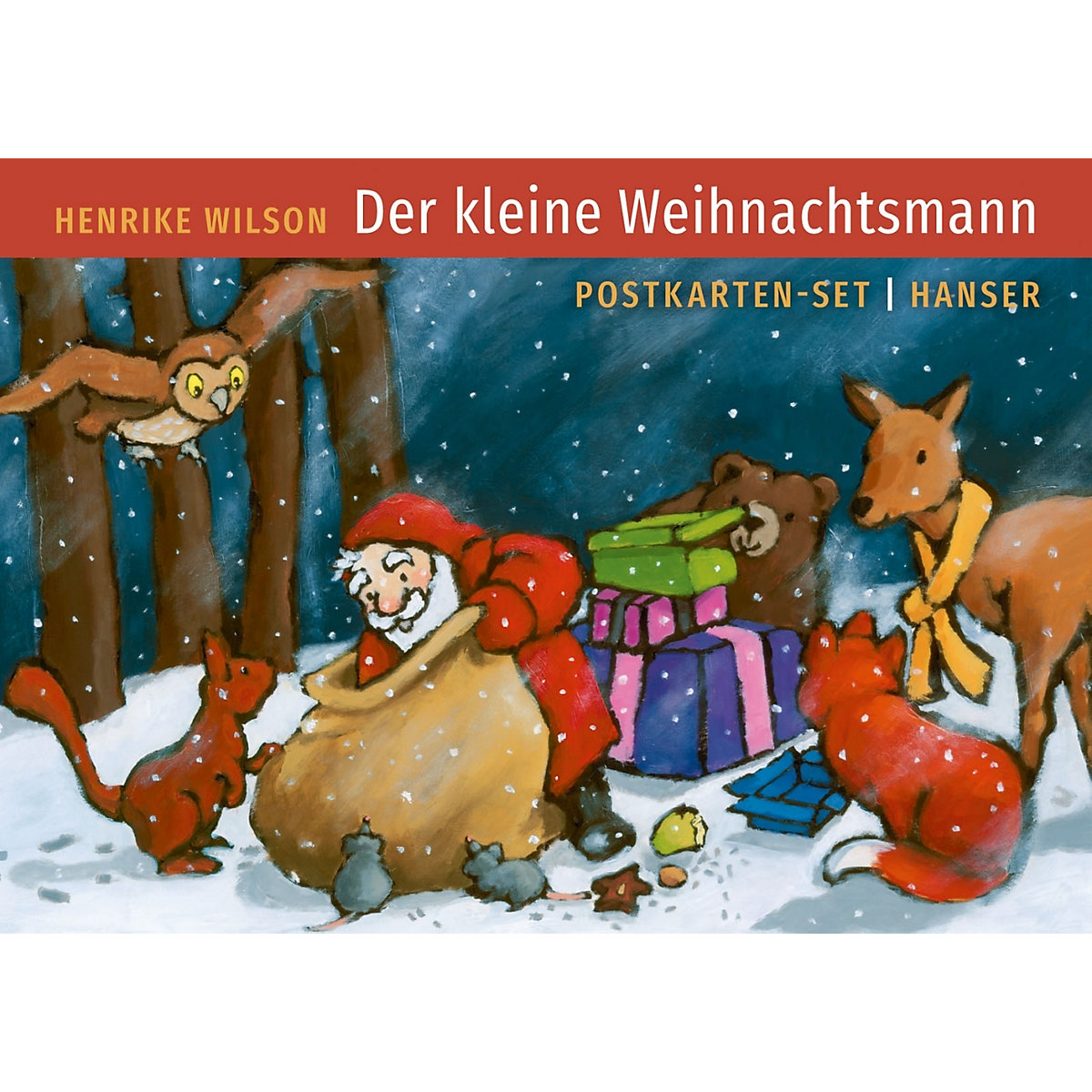 Der kleine Weihnachtsmann Postkarten-Set