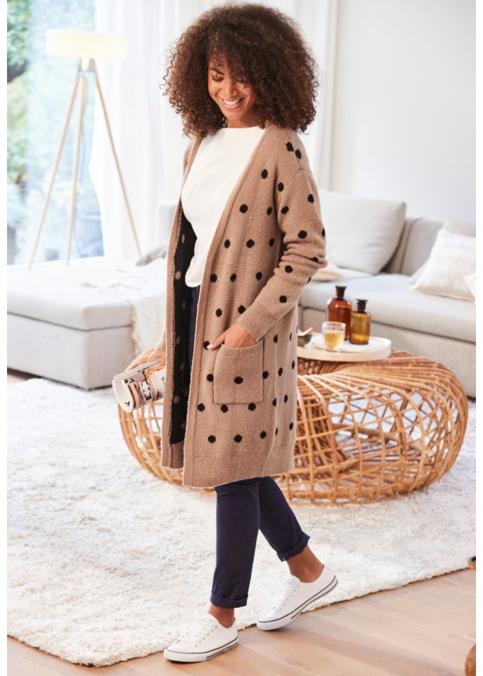 Stretch-Shirt mit U-Boot-Ausschnitt