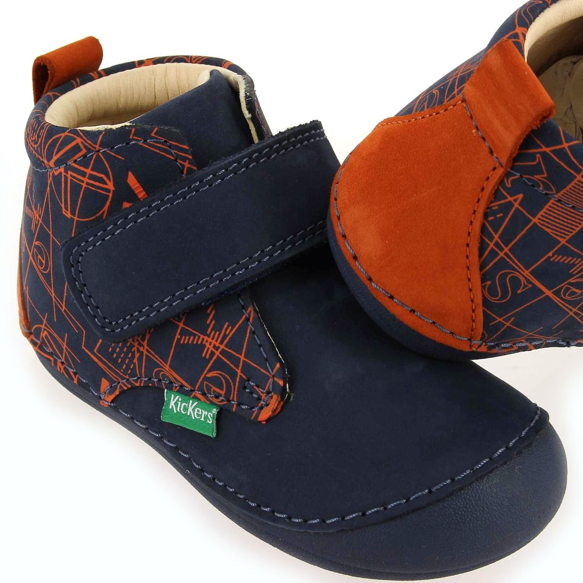 Kickers  SABIO GRAPHIC  - Marine Orange
