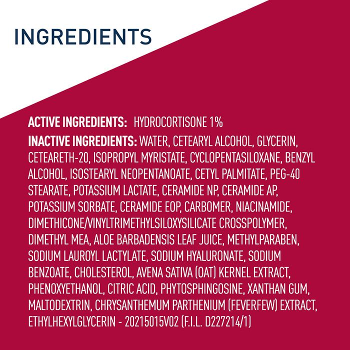 Crème anti-démangeaisons à l'hydrocortisone. Crème anti-démangeaisons à l'hydrocortisone pour soulager l'eczéma et les éruptions cutanées mineures.