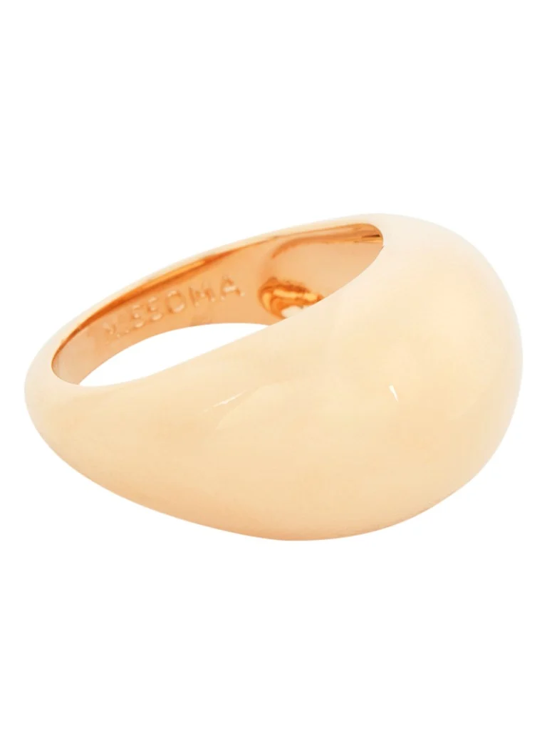 Missoma Chubby Dome ring gold-plated