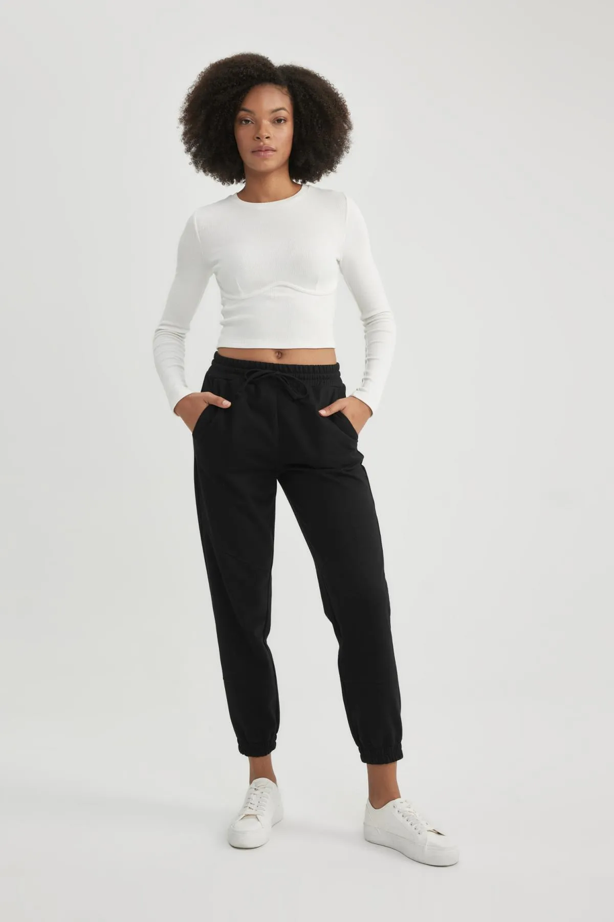 DeFacto  Lange Sweatshirt-Hose mit normaler Passform