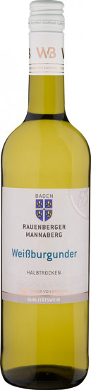 2022 Weißburgunder Rauenberger Mannaberg halbtrocken - Winzer von Baden