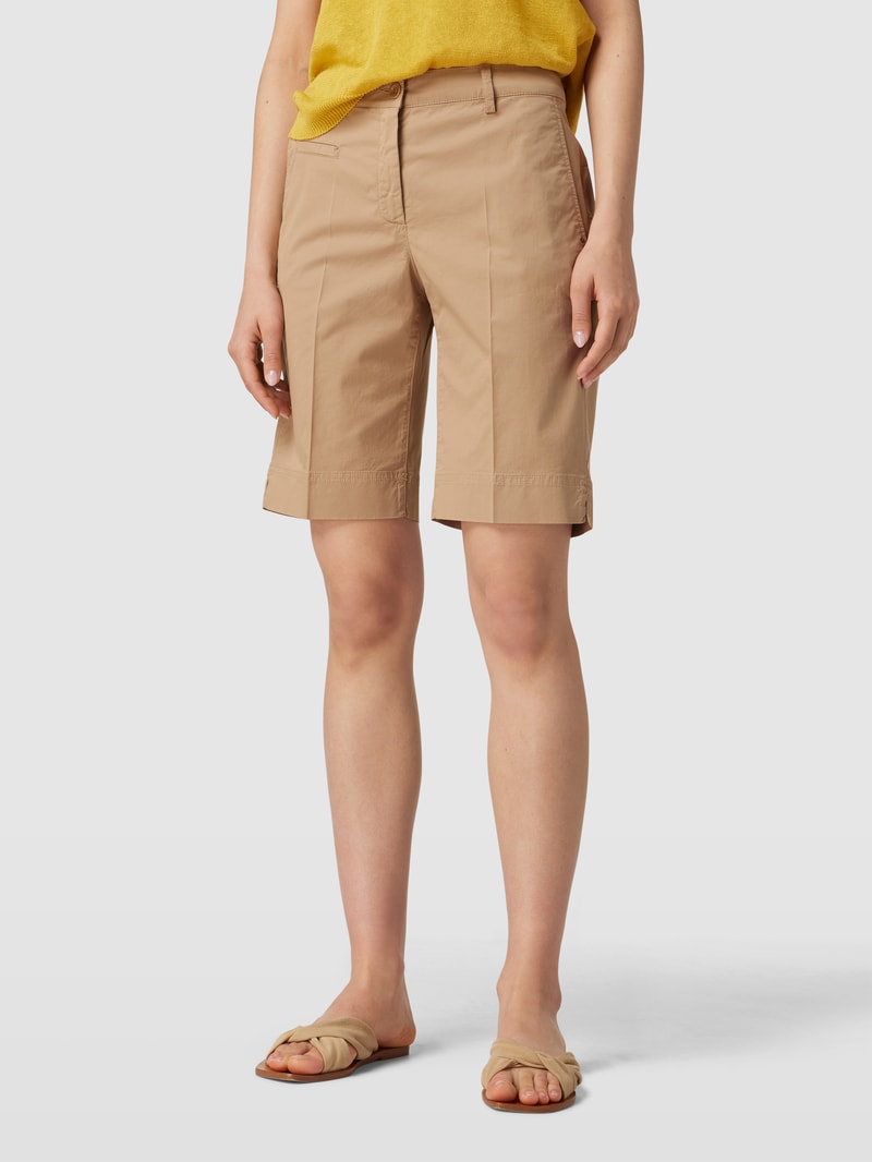 Chino-Shorts mit Bügelfalten Modell 'Marilyn' in beige