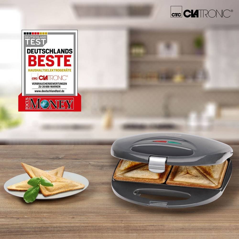 CLATRONIC Sandwichmaker Sandwichtoaster ST3477