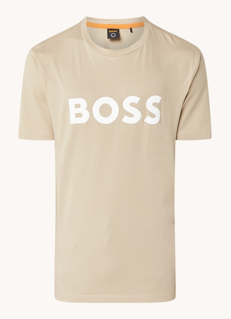 Koszulka HUGO BOSS Thinking z nadrukowanym logo