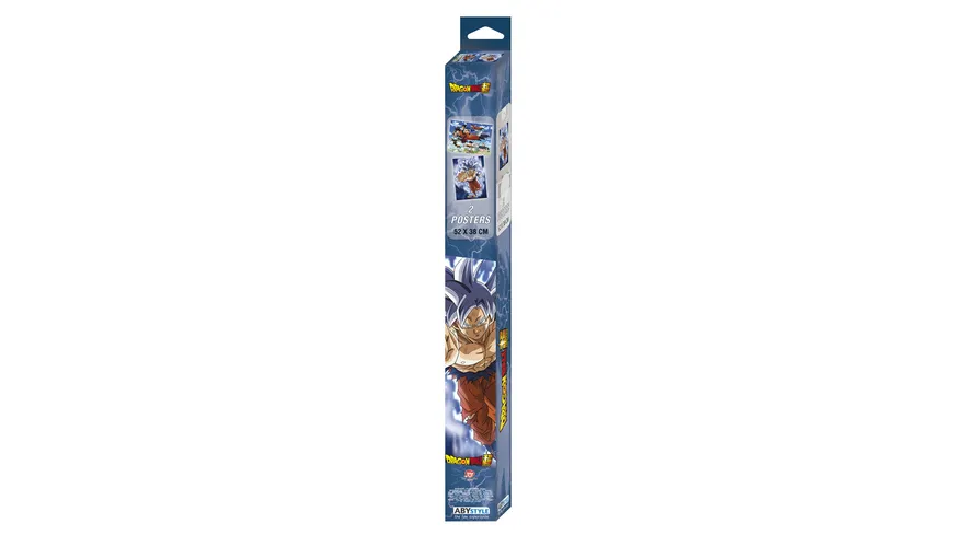 DRAGON BALL SUPER Goku & Friends 2 Poster Set 52x38cm