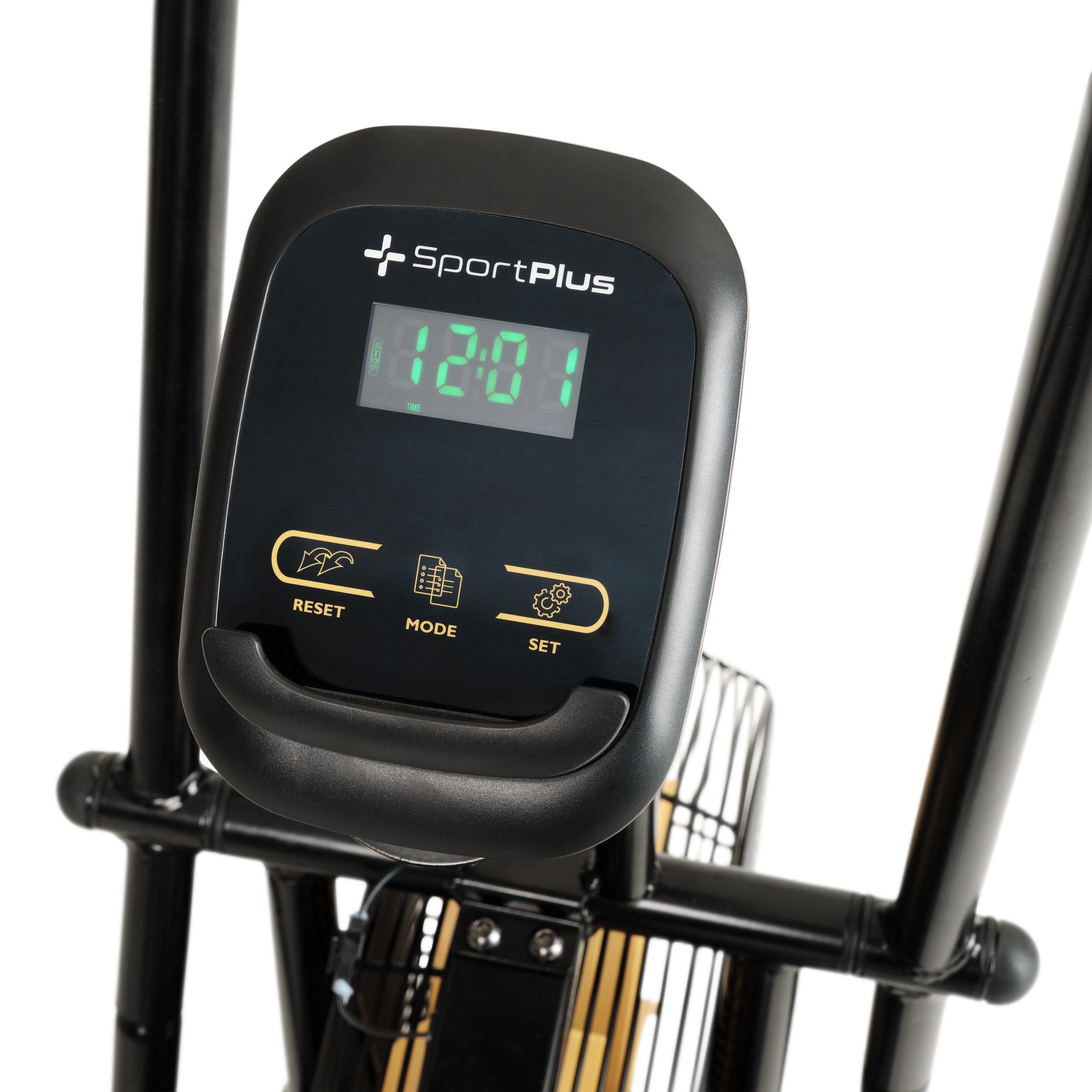 SportPlus Heimtrainer SP-FB-1100-B-iE, Air Bike, Heimtrainer, Luftwiderstand, App kompatibel, SP-FB-1100-B-iE