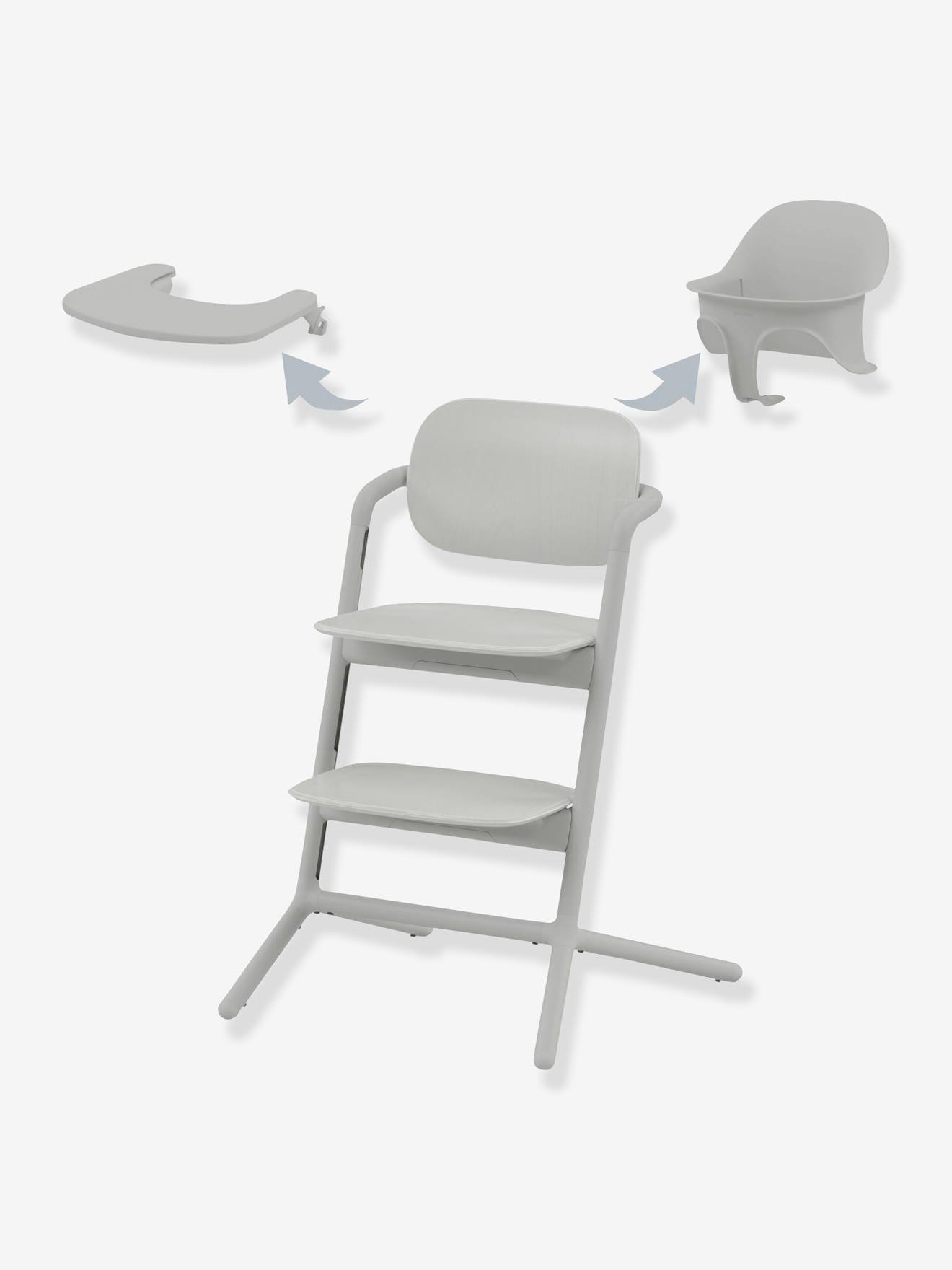 Set 3- en-1 chaise haute Cybex Lemo 2 all white